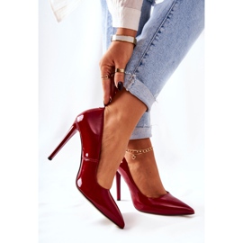 Tacones lacados en Spitz Monnari 0220-005 Rojo 5