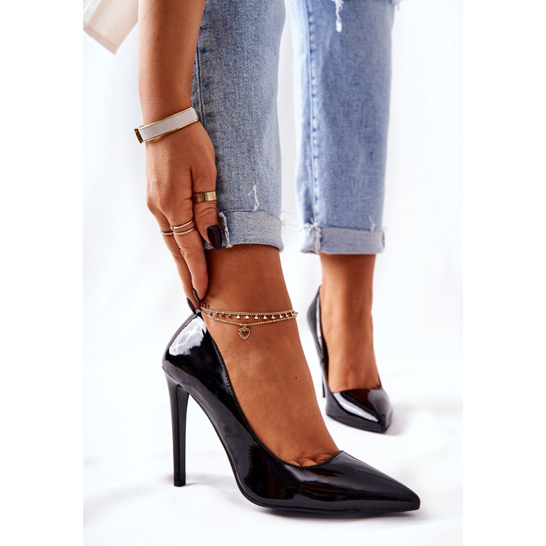 Tacones lacados en Spitz Monnari 0220-020 Negro 1