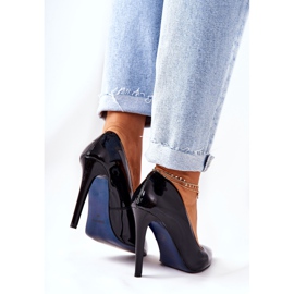 Tacones lacados en Spitz Monnari 0220-020 Negro 4