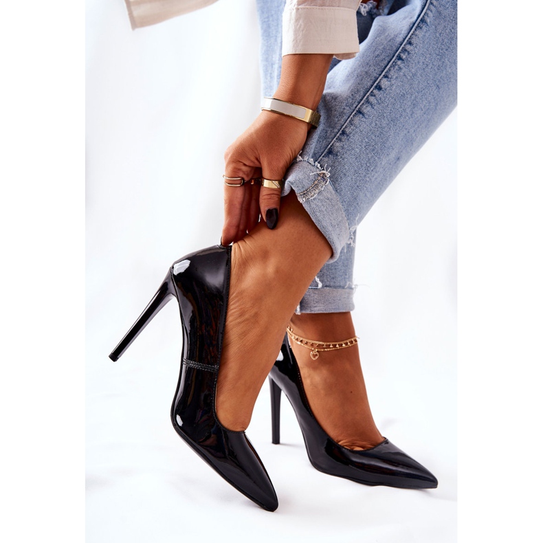 Tacones lacados en Spitz Monnari 0220-020 Negro 2