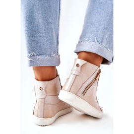 Deportivas altas Monnari 0630-M15 Beige 6