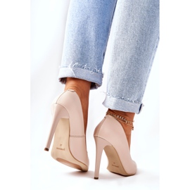 Classic Monnari 0180-015 Tacones beige 3