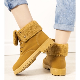 Botas aislantes camel de mujer Ida marrón 2