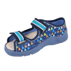 Calzado infantil befado 869Y164 azul marino multicolor 1