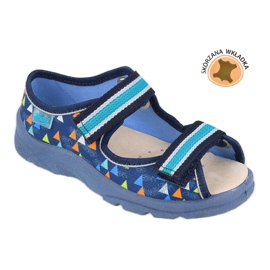 Calzado infantil befado 869Y164 azul marino multicolor 3