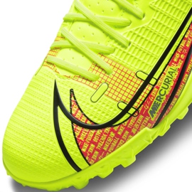 Zapatos de fútbol Nike Mercurial Vapor 14 Academy Tf M CV0978-760 verde verde 6
