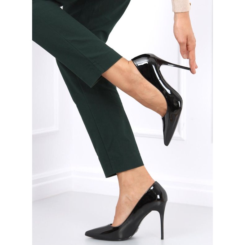 Tacones altos de mujer Ida Black negro 1