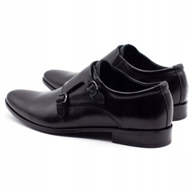 Olivier Zapatos de cuero para hombres monjes 287l negro 5 Olivier Zapatos de cuero para hombres monjes 287l negro 5