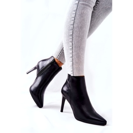 Botas De Mujer Con Tacón Alto Sergio Leone BT501 negro 4