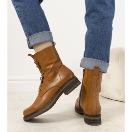 Botas camel con aislamiento Muro marrón 1