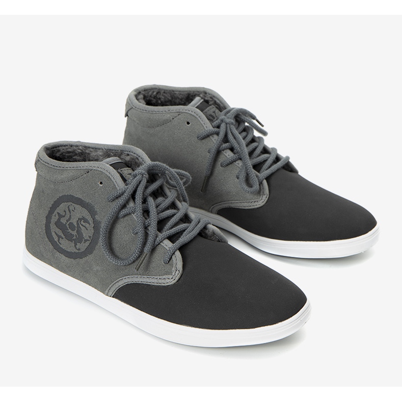 Zapatillas deportivas grises para hombre zapatillas Raoul 1