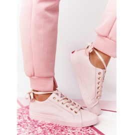 Big Star Zapatillas Mujer Eco-Cuero Cross Jeans HH2R4004C Rosa 3