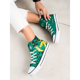 Zapatillas New Age verdes 4