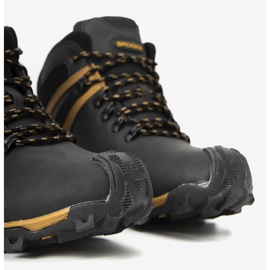 Calzado deportivo con aislamiento de hombre Black Barry negro amarillo 1 Calzado deportivo con aislamiento de hombre Black Barry negro amarillo 1