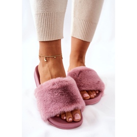 PH1 Pantuflas de goma perfiladas con pelo Rosa oscuro Emmie rosado 5
