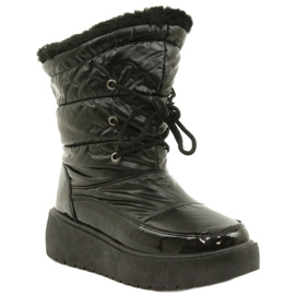 Botas de nieve atadas negras Filippo DBT3403 negro 1 Botas de nieve atadas negras Filippo DBT3403 negro 1