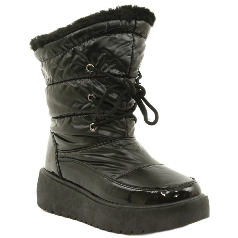 Botas de nieve atadas negras Filippo DBT3403 negro 1 Botas de nieve atadas negras Filippo DBT3403 negro 1