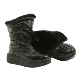 Botas de nieve atadas negras Filippo DBT3403 negro 4