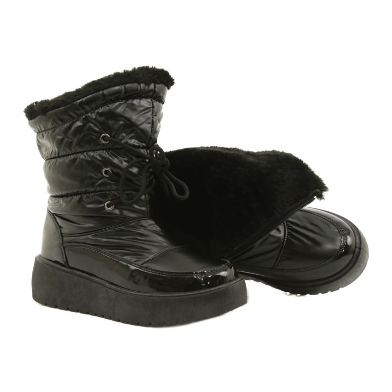 Botas de nieve atadas negras Filippo DBT3403 negro 4