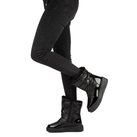 Botas de nieve Filippo DBT3404 copo de nieve negras negro 8