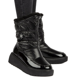 Botas de nieve Filippo DBT3404 copo de nieve negras negro 6