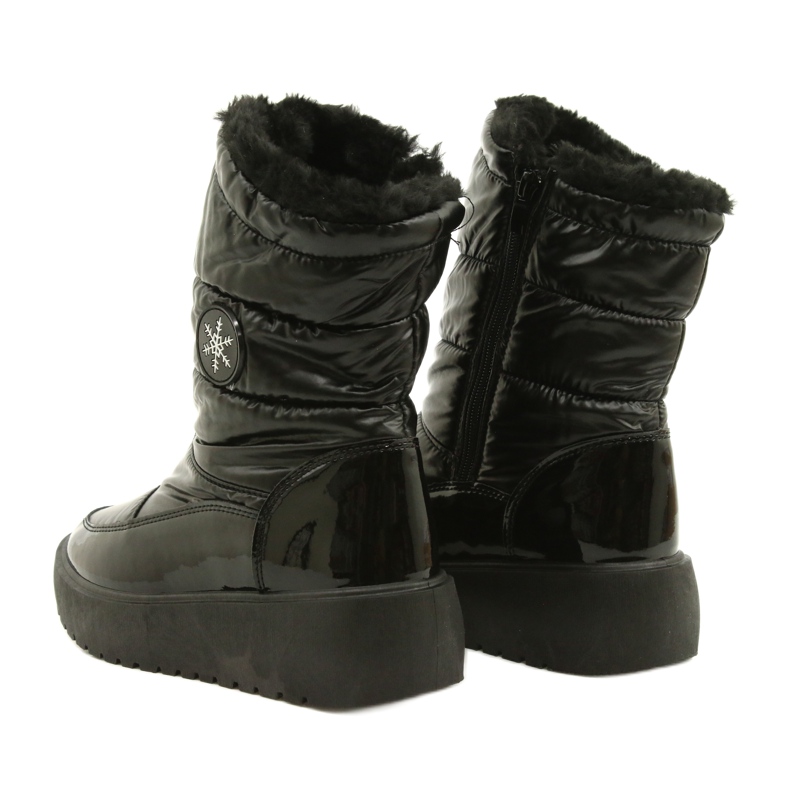 Botas de nieve Filippo DBT3404 copo de nieve negras negro 5 Botas de nieve Filippo DBT3404 copo de nieve negras negro 5