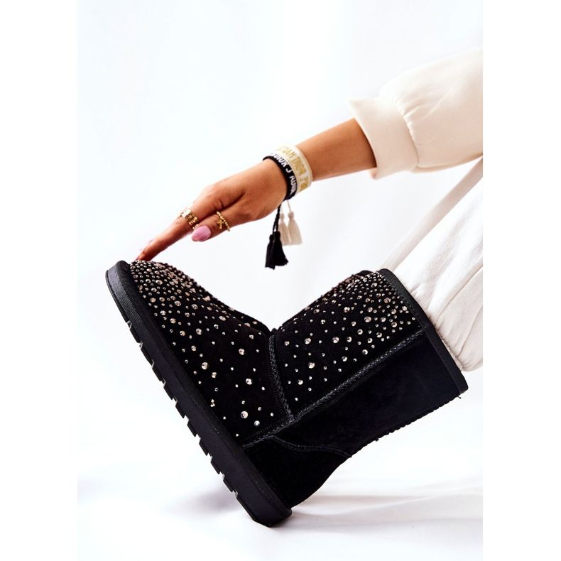 Warm Mukluki Con Jets Negro Mariella 2