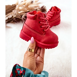 FR1 Botas Niños Warm Trappers Red Dexter rojo 4