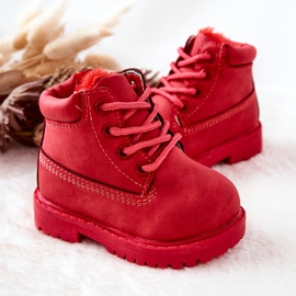 FR1 Botas Niños Warm Trappers Red Dexter rojo 5