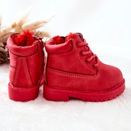 FR1 Botas Niños Warm Trappers Red Dexter rojo 1 FR1 Botas Niños Warm Trappers Red Dexter rojo 1