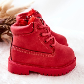FR1 Botas Niños Warm Trappers Red Dexter rojo 3