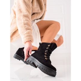 TRENDI Botas ante negro 3
