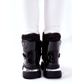 POTOCKI Botas de nieve calentadas con piel Black Holys negro 5