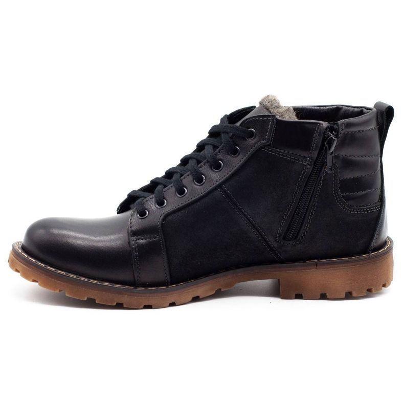 Mario Pala 865MP botas de invierno de hombre negro 1