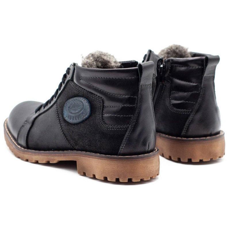 Mario Pala 865MP botas de invierno de hombre negro 6