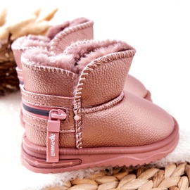 Botas de nieve rosa de niñas rosado 4 Botas de nieve rosa de niñas rosado 4