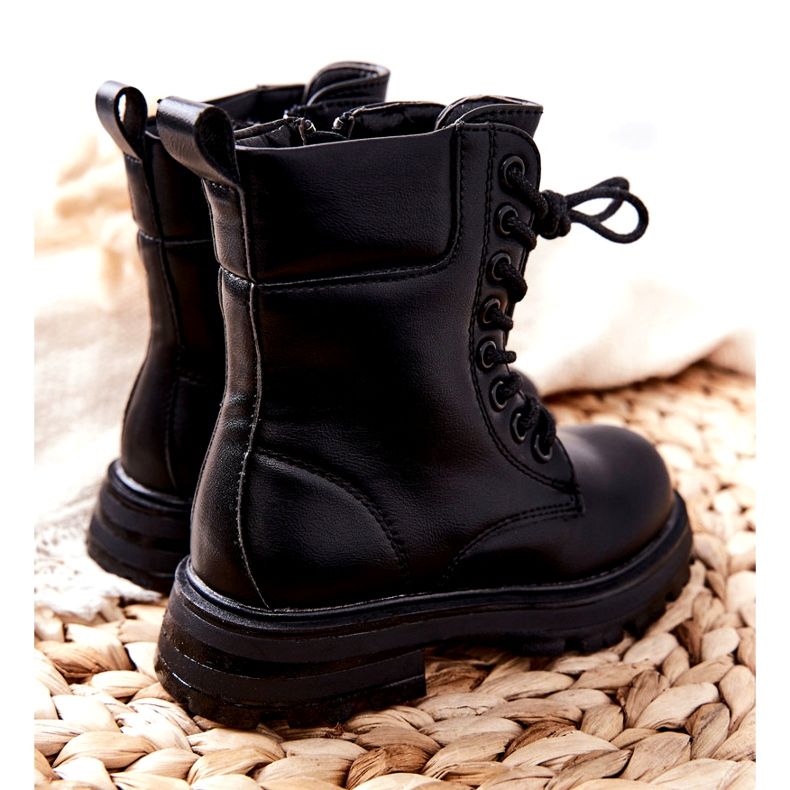 FR1 Botas Infantiles Clásicas Negras Con Cremallera Clarika negro 2 FR1 Botas Infantiles Clásicas Negras Con Cremallera Clarika negro 2
