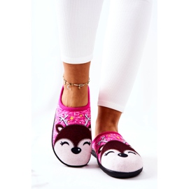 WJ1 Zapatillas calentitas Reno Rosa Taffy rosado 2