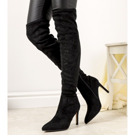 Botas stiletto con aislamiento Aloe de mujer negro 1 Botas stiletto con aislamiento Aloe de mujer negro 1