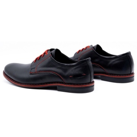 Olivier Zapatos negros elegantes para hombre 296LU 7