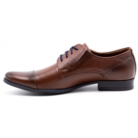 Olivier Zapatos formales de hombre 298LU marrón 1