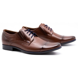 Olivier Zapatos formales de hombre 298LU marrón 2
