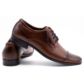 Olivier Zapatos formales de hombre 298LU marrón 4