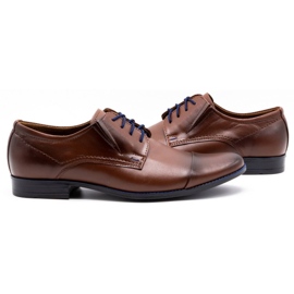 Olivier Zapatos formales de hombre 298LU marrón 5