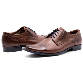Olivier Zapatos formales de hombre 298LU marrón 6