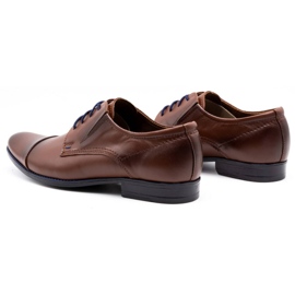 Olivier Zapatos formales de hombre 298LU marrón 7