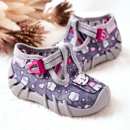 BEFADO S.A. Zapatos Pantuflas Befado Kotki 110P326 Gris 5
