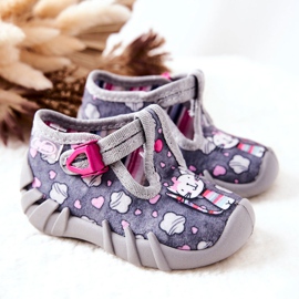 BEFADO S.A. Zapatos Pantuflas Befado Kotki 110P326 Gris 6