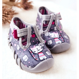 BEFADO S.A. Zapatos Pantuflas Befado Kotki 110P326 Gris 4