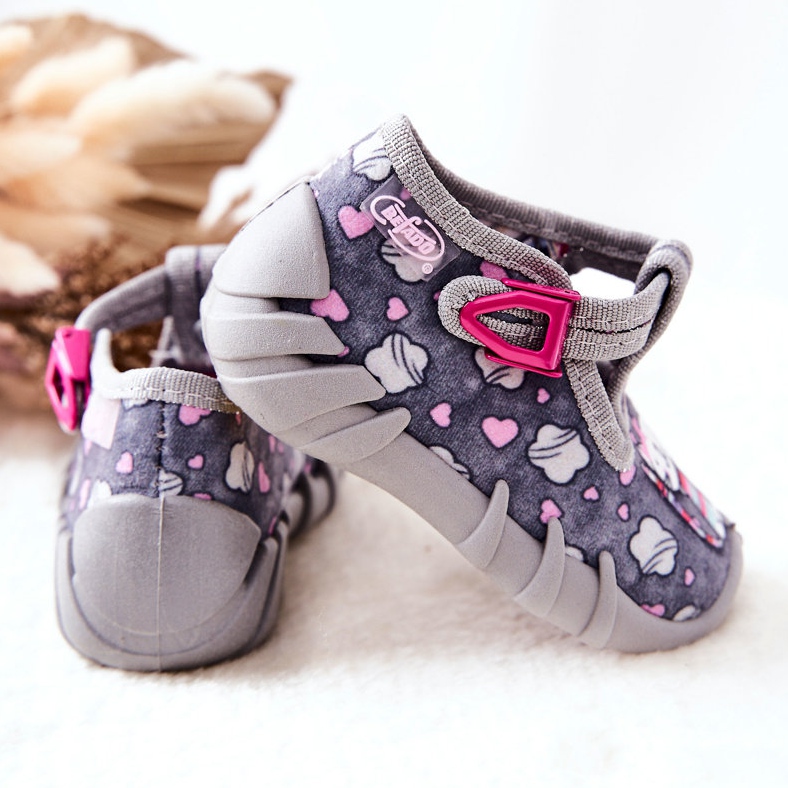 BEFADO S.A. Zapatos Pantuflas Befado Kotki 110P326 Gris 1